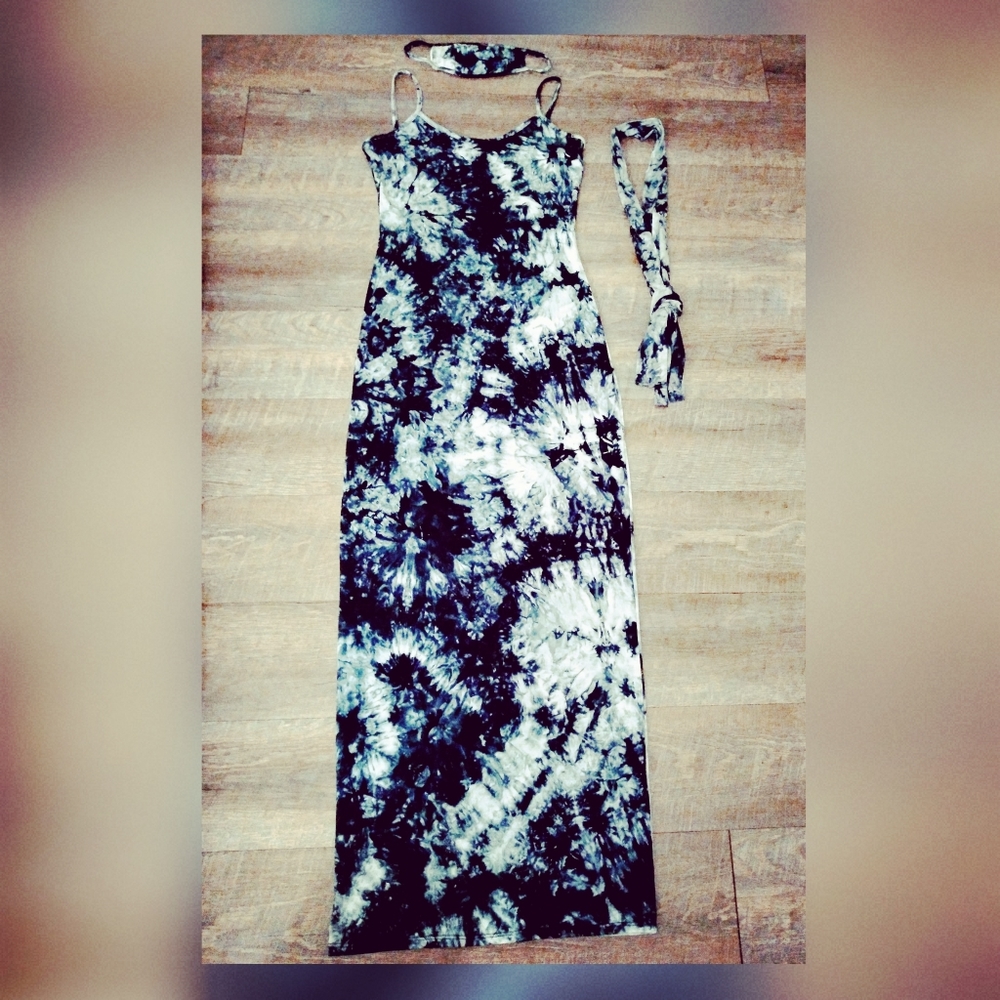 Tie Dye Maxi Dress